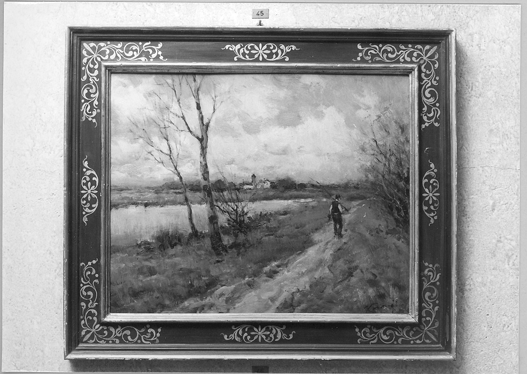 paesaggio (dipinto) di Karpoff Ivan (sec. XX)