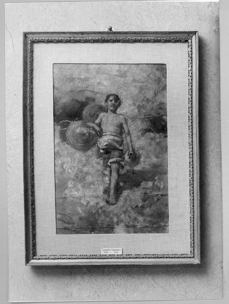 figura di giovinetto (dipinto) di Caprile Vincenzo (secc. XIX/ XX)