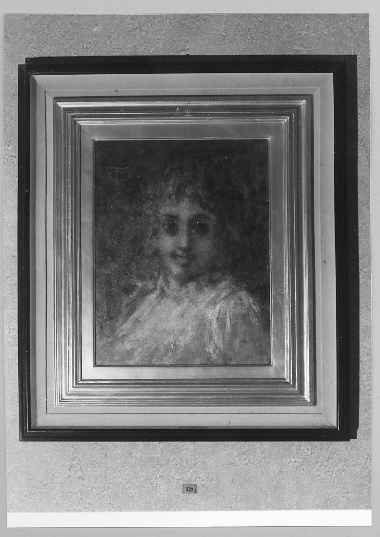 ritratto di giovinetta (dipinto) di Cremona Tranquillo (sec. XIX)