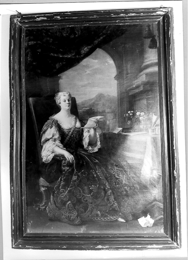 ritratto di Elisabetta Gabuccini Passionei (dipinto) di Ceccarini Sebastiano (prima metà sec. XVIII)