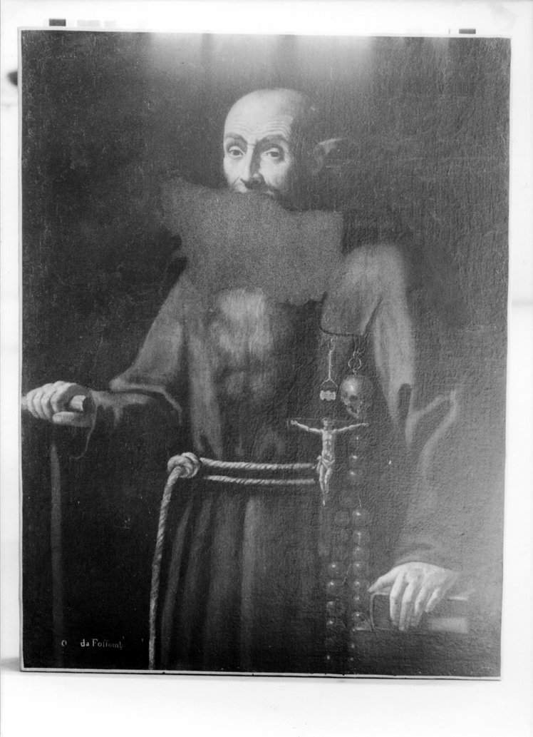 ritratto di padre Giovanni Oliva da Fossombrone (dipinto) di Guerrieri Giovanni Francesco (sec. XVII)