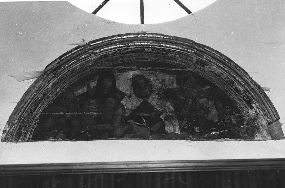 compianto sul Cristo morto (dipinto, elemento d'insieme) di Filotesio Nicola detto Cola dell'Amatrice (prima metà sec. XVI)