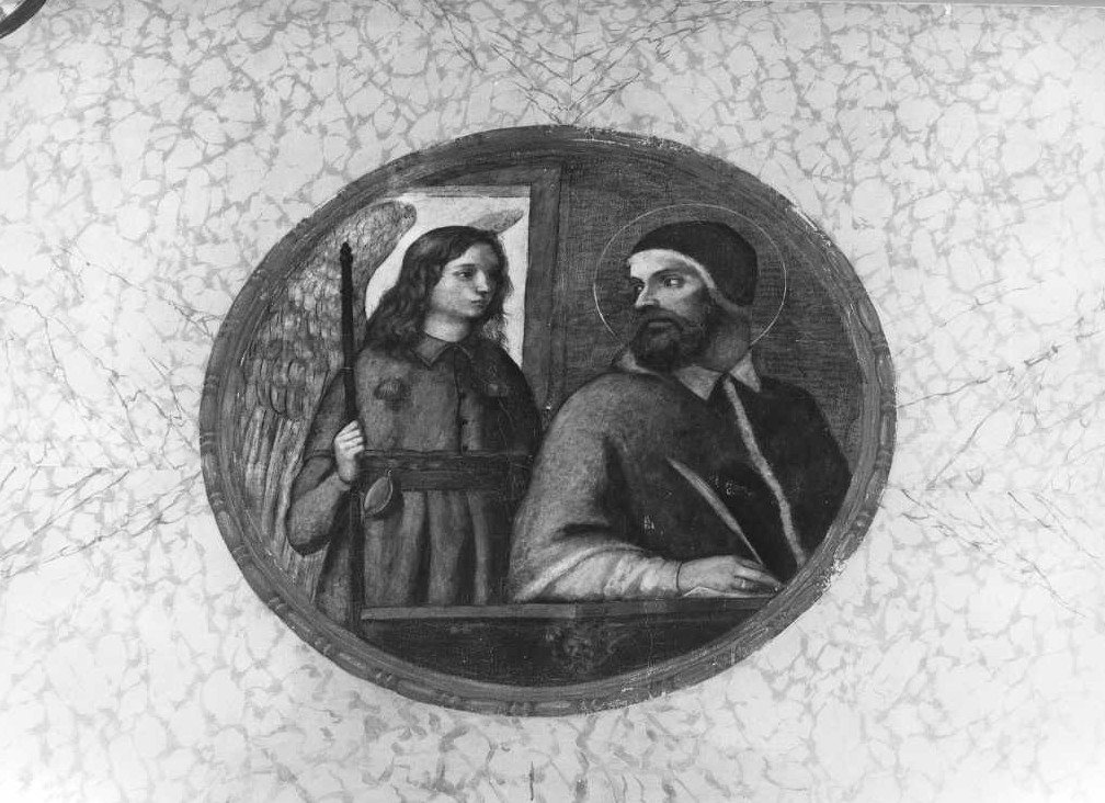 San Gregorio (dipinto, elemento d'insieme) di Mussini Augusto detto fra' Paolo (maniera) (inizio sec. XX)