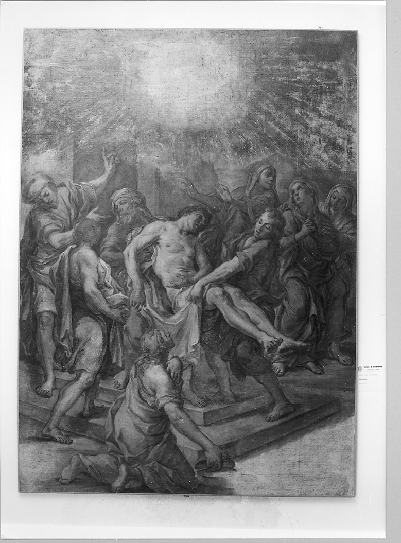 Cristo deposto dalla croce (dipinto) - ambito romano (sec. XVIII)