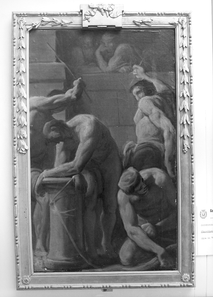 flagellazione di Cristo (dipinto) di Unterberger Cristoforo (seconda metà sec. XVIII)