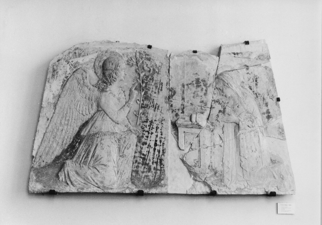 Annunciazione (rilievo) - bottega marchigiana (sec. XV)