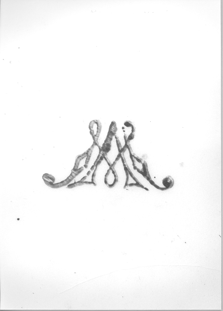 ritratti di Umberto I e Margherita di Savoia (piatto) - bottega marchigiana (seconda metà sec. XIX)