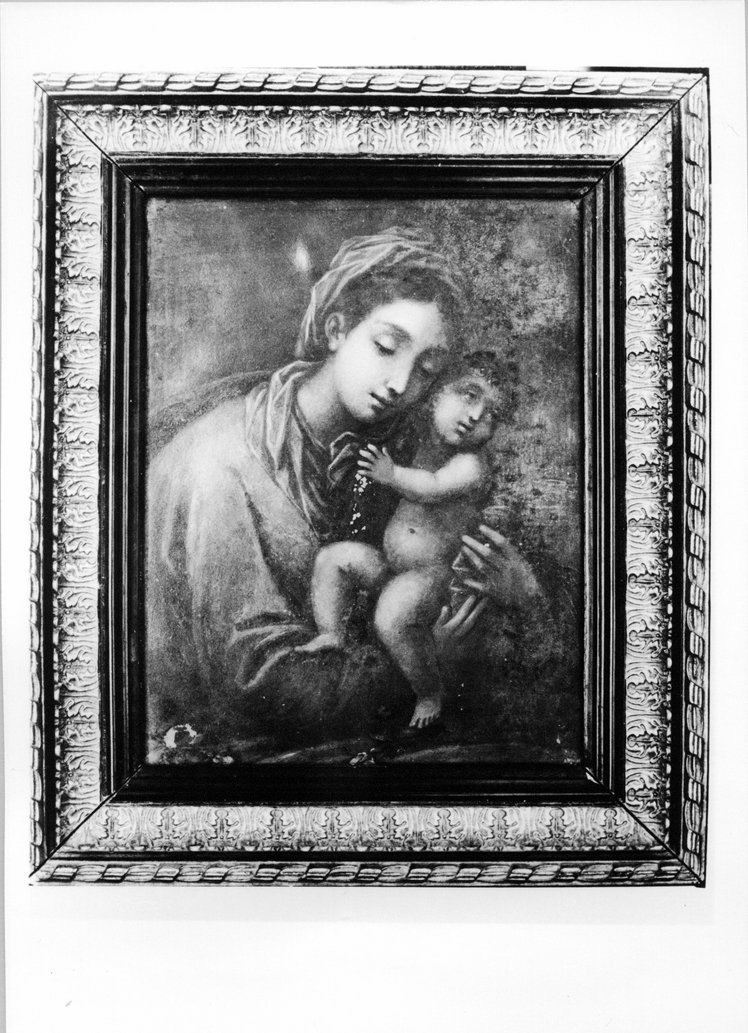 Madonna con Bambino (dipinto) - ambito marchigiano (secc. XVI/ XVII)