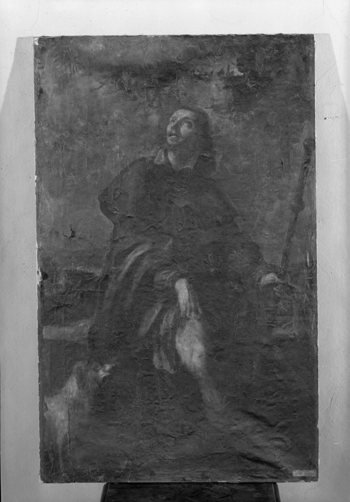 San Rocco (dipinto) - ambito marchigiano (secc. XVI/ XVII)