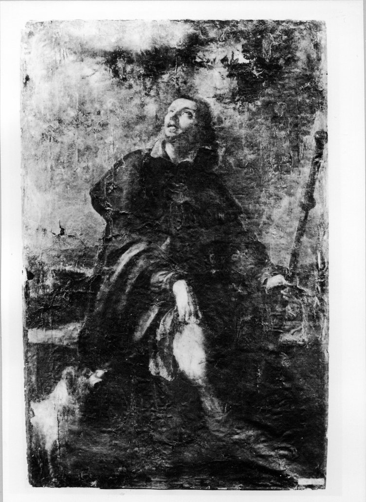 San Rocco (dipinto) - ambito marchigiano (secc. XVI/ XVII)