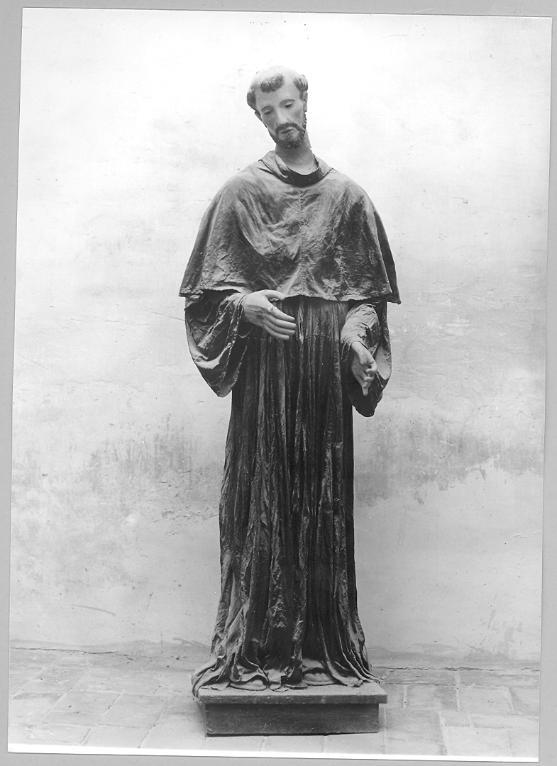 San Francesco d'Assisi (statua) - bottega marchigiana (sec. XIX)