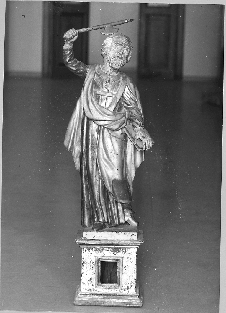 Santo (reliquiario - a statua) - bottega marchigiana (sec. XVII)