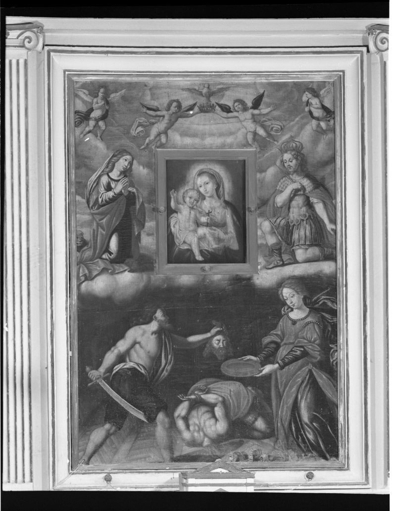 decapitazione di San Giovanni Battista (dipinto, insieme) - ambito marchigiano (seconda metà sec. XVIII)