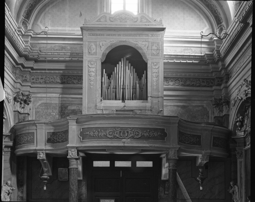 cassa d'organo di Gentili Tommaso (terzo quarto, secondo quarto sec. XVIII, sec. XX)