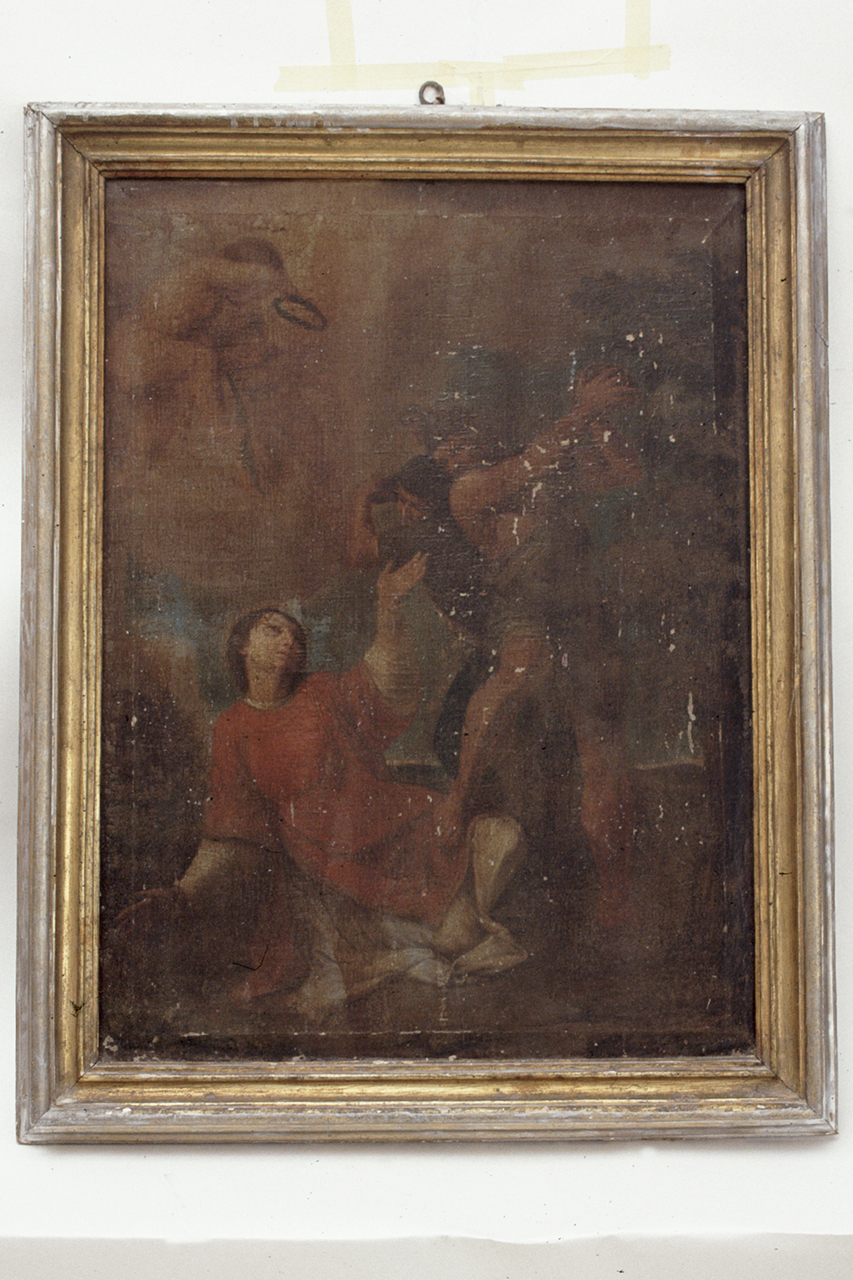 lapidazione di Santo Stefano (dipinto) - ambito fabrianese (sec. XVII)