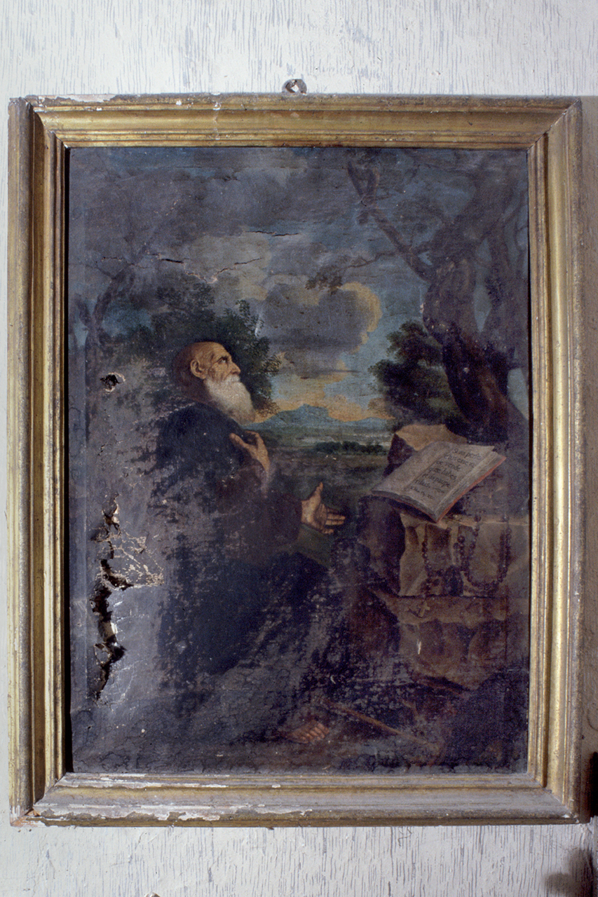 Sant'Antonio Abate (dipinto) - ambito fabrianese (sec. XVII)