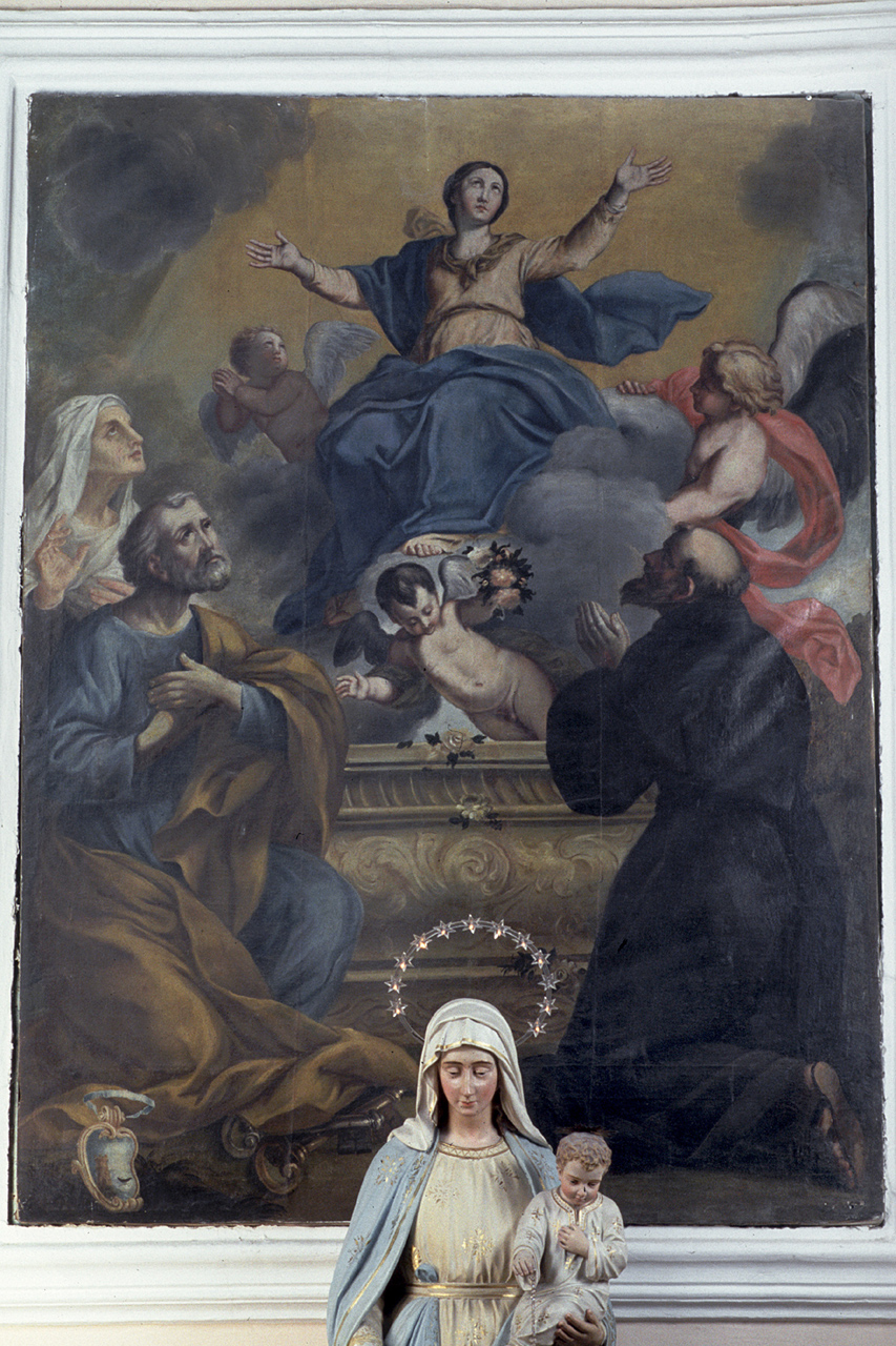 assunzione della Madonna (dipinto) - ambito fabrianese (sec. XVIII)