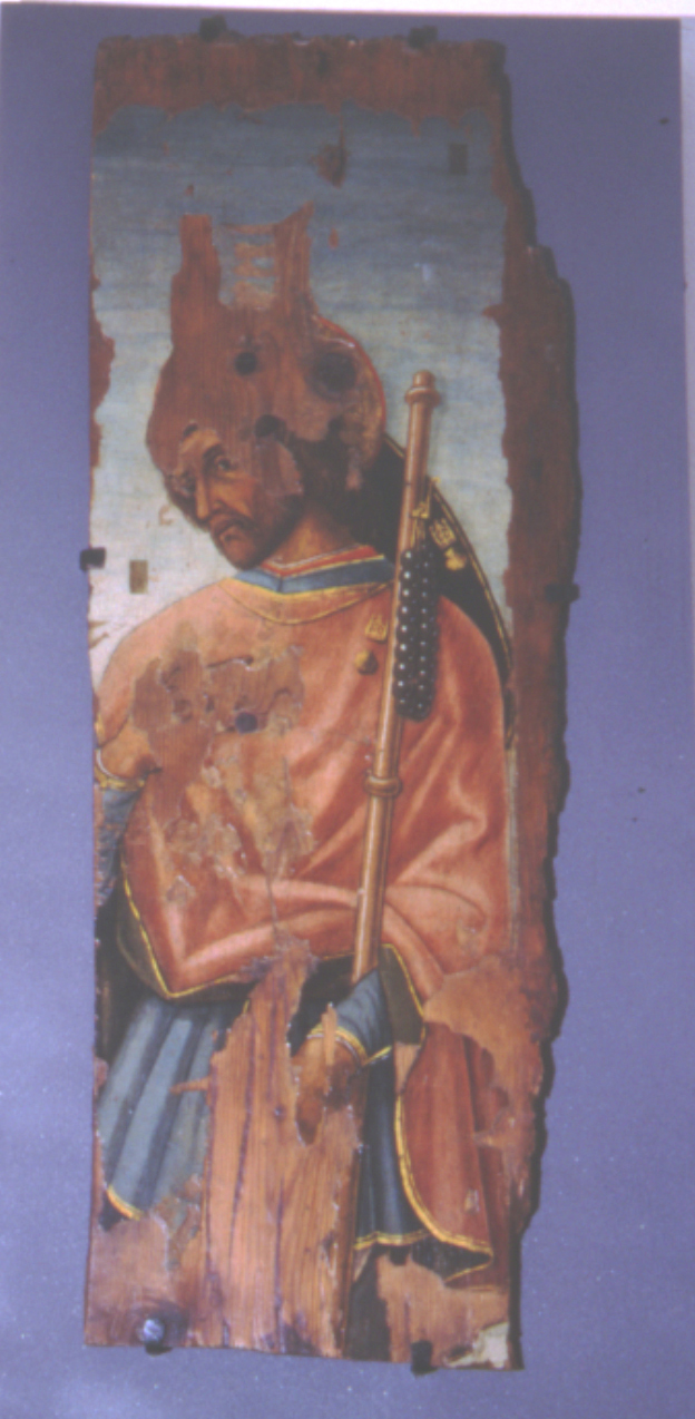 San Rocco (dipinto, pendant) di Crivelli Vittore (fine sec. XV)