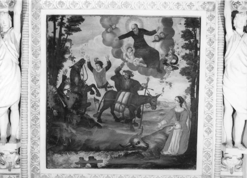 miracolo di Sant'Alessandro Sauli (dipinto) - ambito marchigiano (seconda metà sec. XVIII)