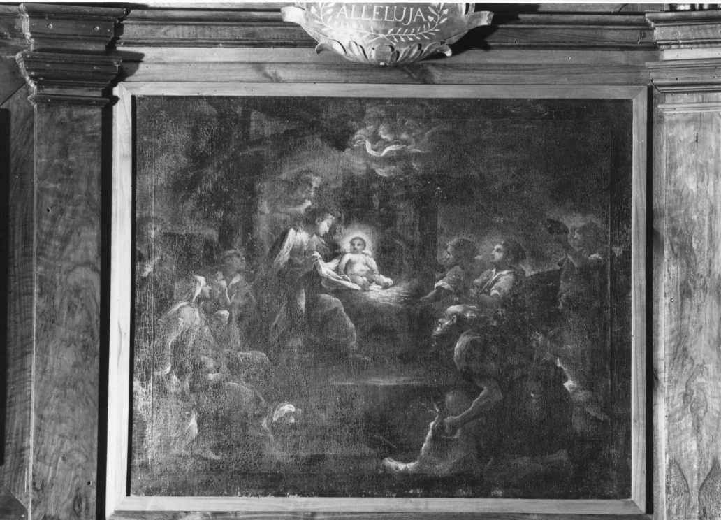 adorazione dei pastori (dipinto) di Ciaramponi Pasquale (seconda metà sec. XVIII)