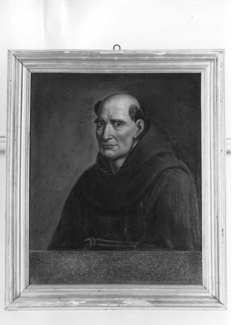 ritratto di Lorenzo Lucertoni (dipinto, elemento d'insieme) - ambito marchigiano (sec. XVIII)