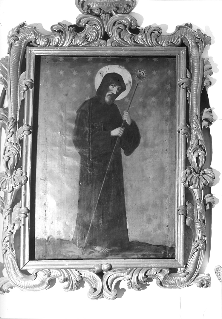 San Francesco di Paola (dipinto) - ambito marchigiano (seconda metà sec. XVIII)