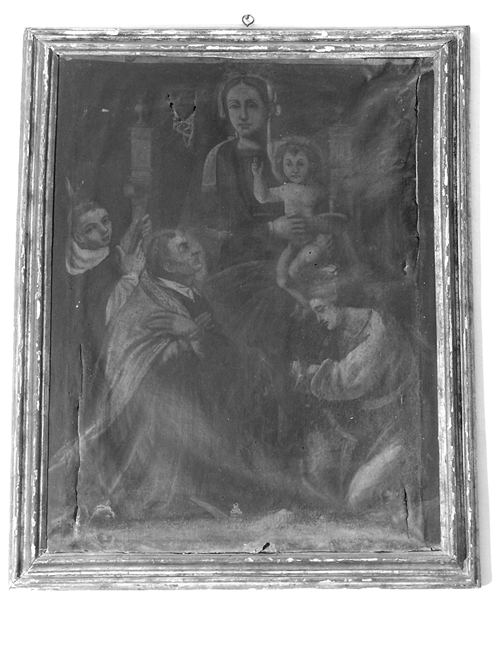 Madonna con Bambino e Santi (dipinto) - ambito marchigiano (seconda metà sec. XVIII)
