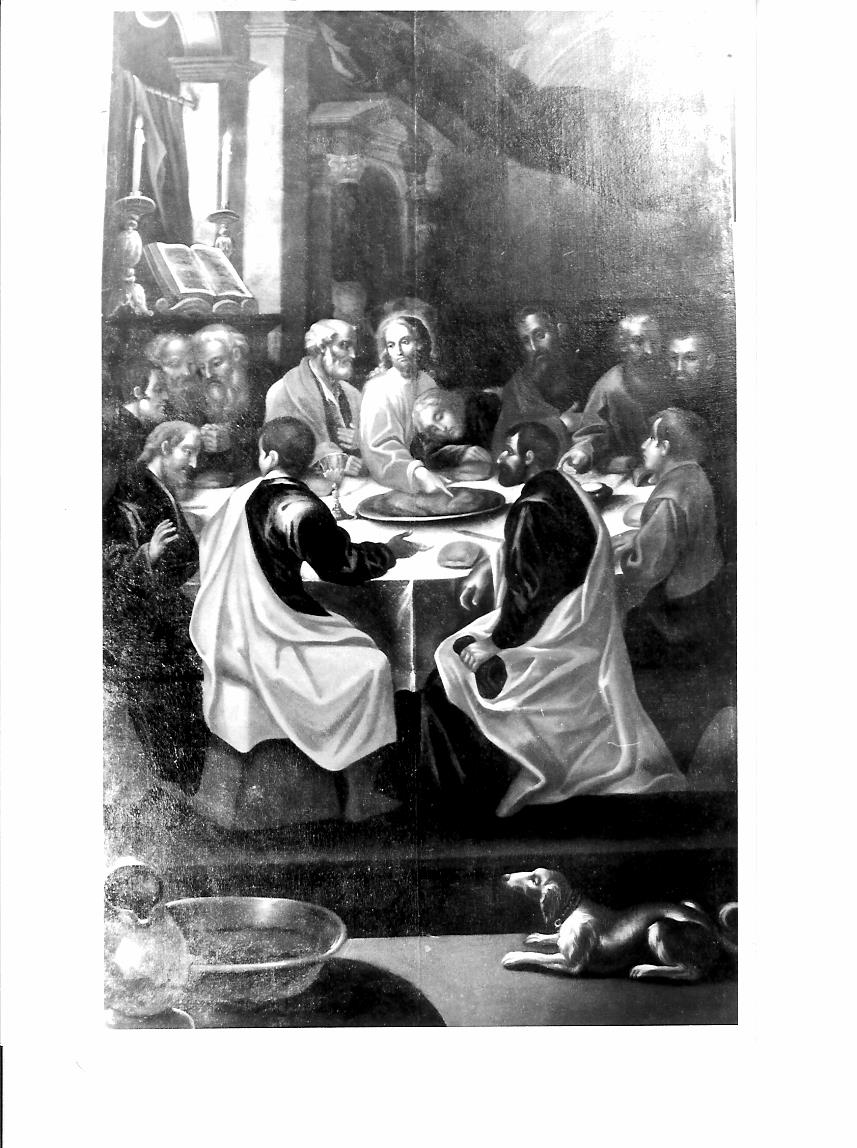 ultima cena (dipinto) - ambito marchigiano (sec. XVII)