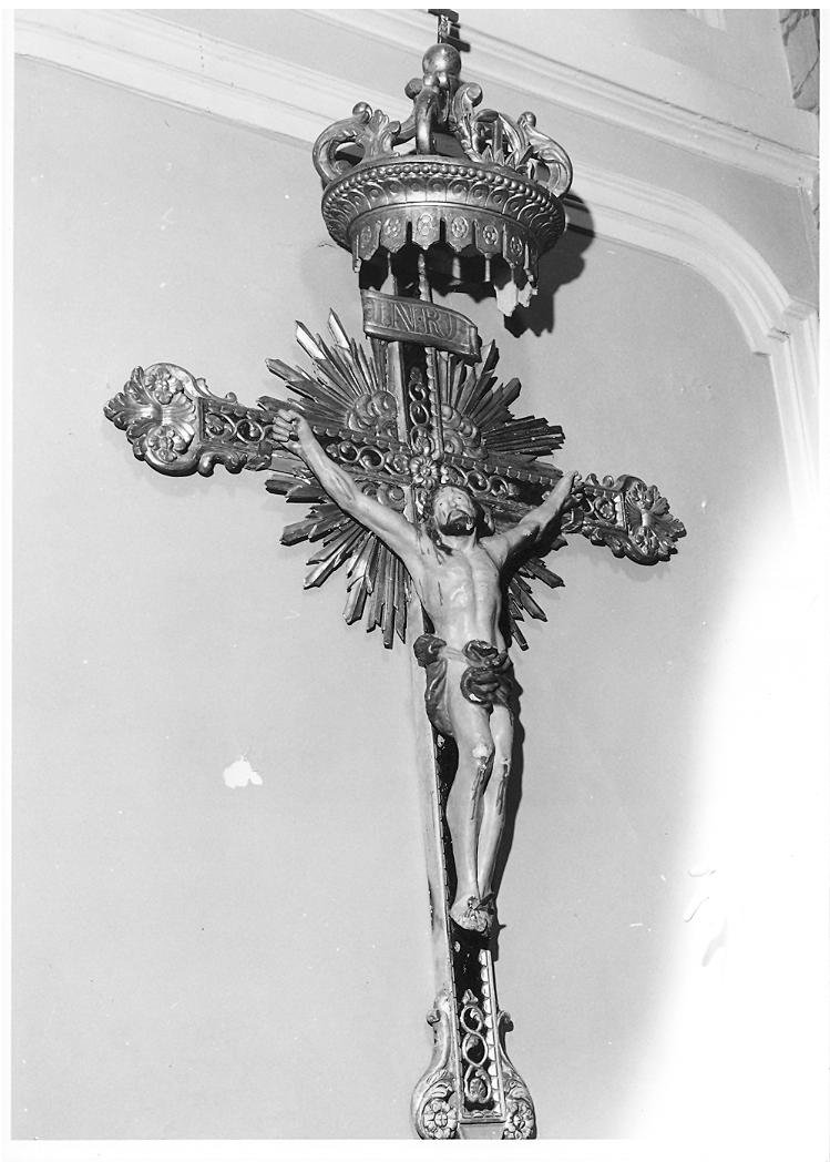croce processionale - bottega marchigiana (sec. XVIII)