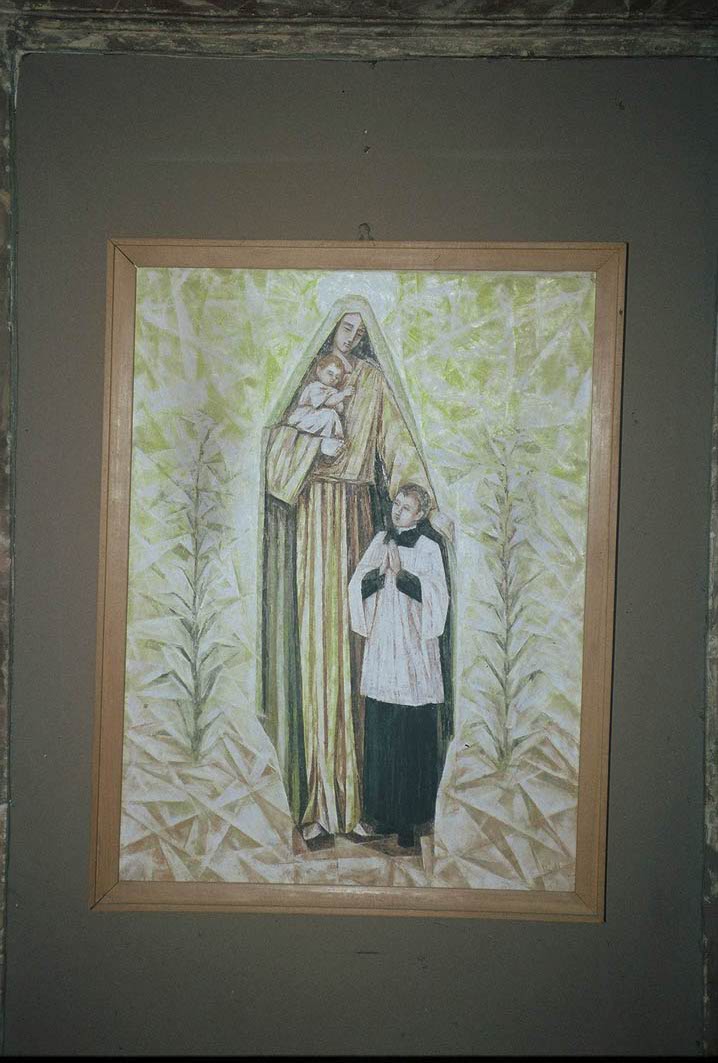 Madonna con Bambino (dipinto) di Paoli Adriano (prima metà sec. XX)