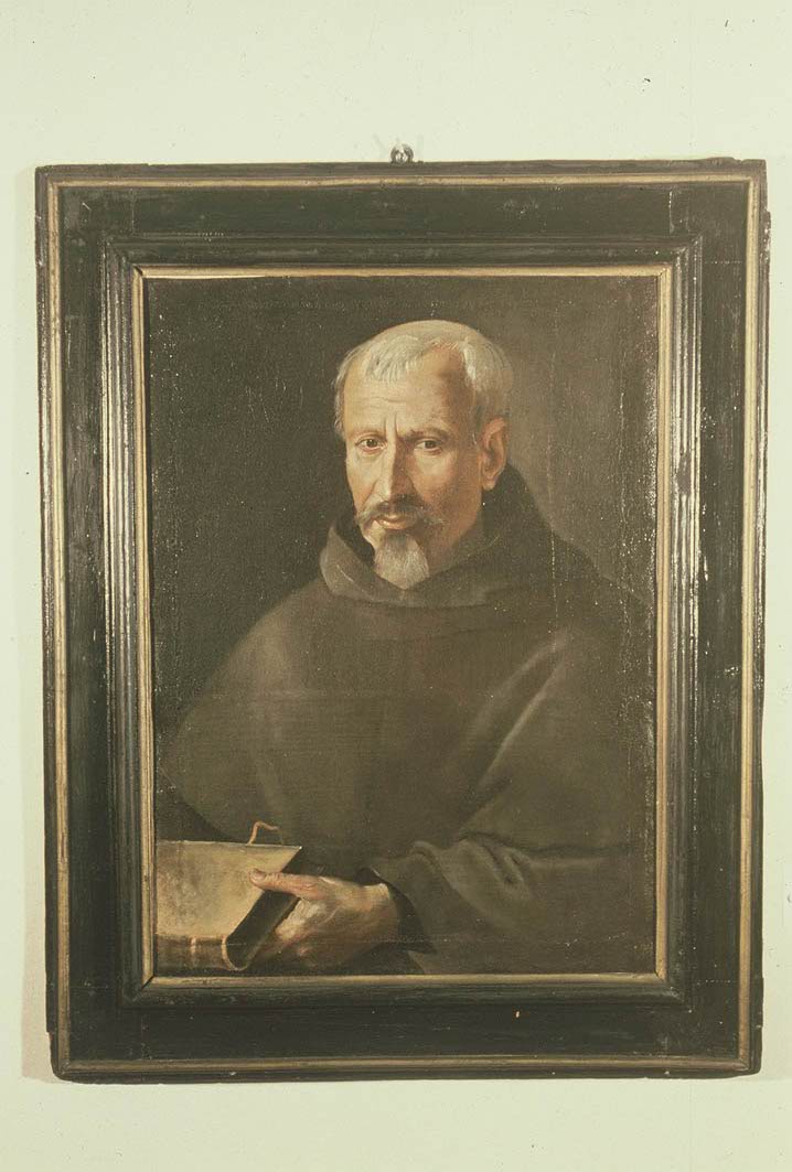 ritratto di frate cappuccino (dipinto, elemento d'insieme) di Guerrieri Giovanni Francesco (secondo quarto sec. XVIII)