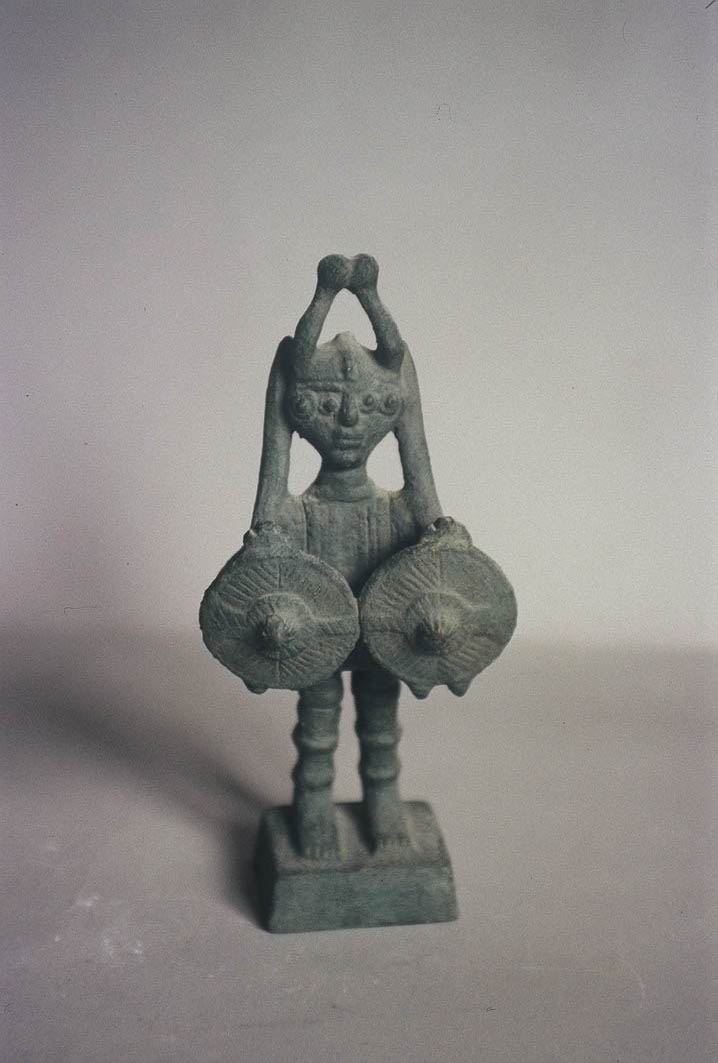 guerriero muragico (statuetta) di Melis Federico (prima metà sec. XX)