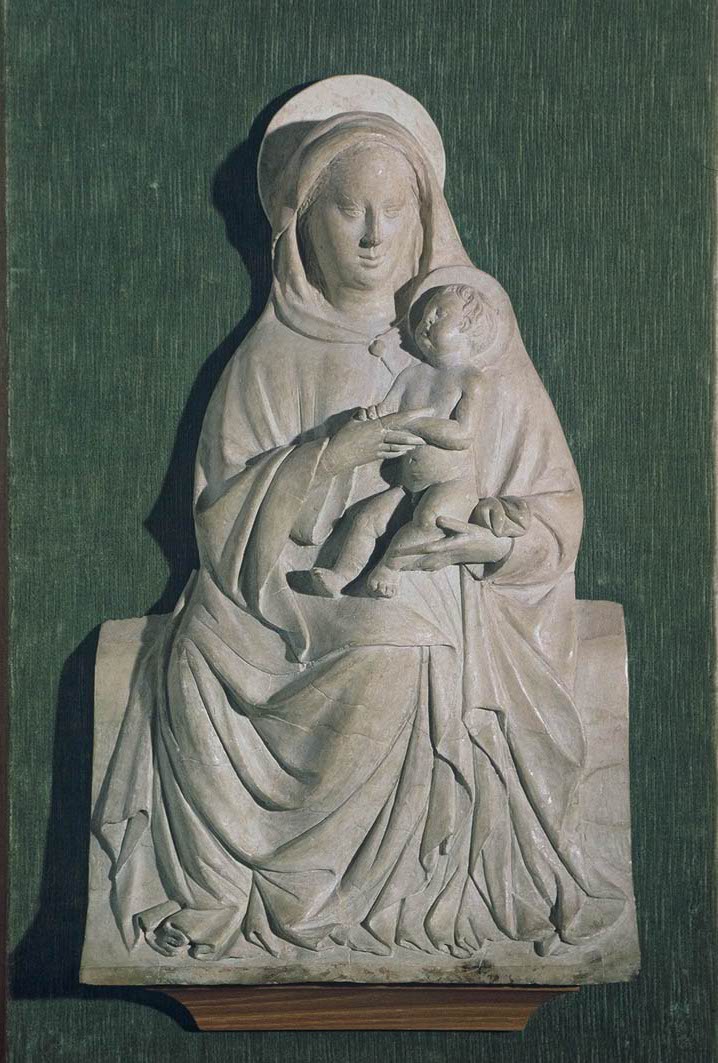 Madonna con Bambino (rilievo) di Ghiberti Lorenzo (sec. XIV)