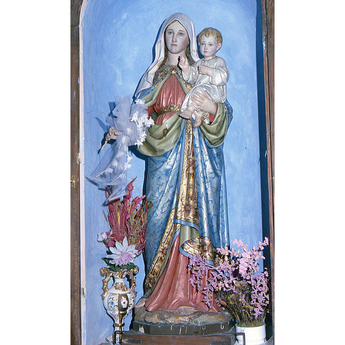 Madonna con Bambino (statua) - ambito marchigiano (metà sec. XX)
