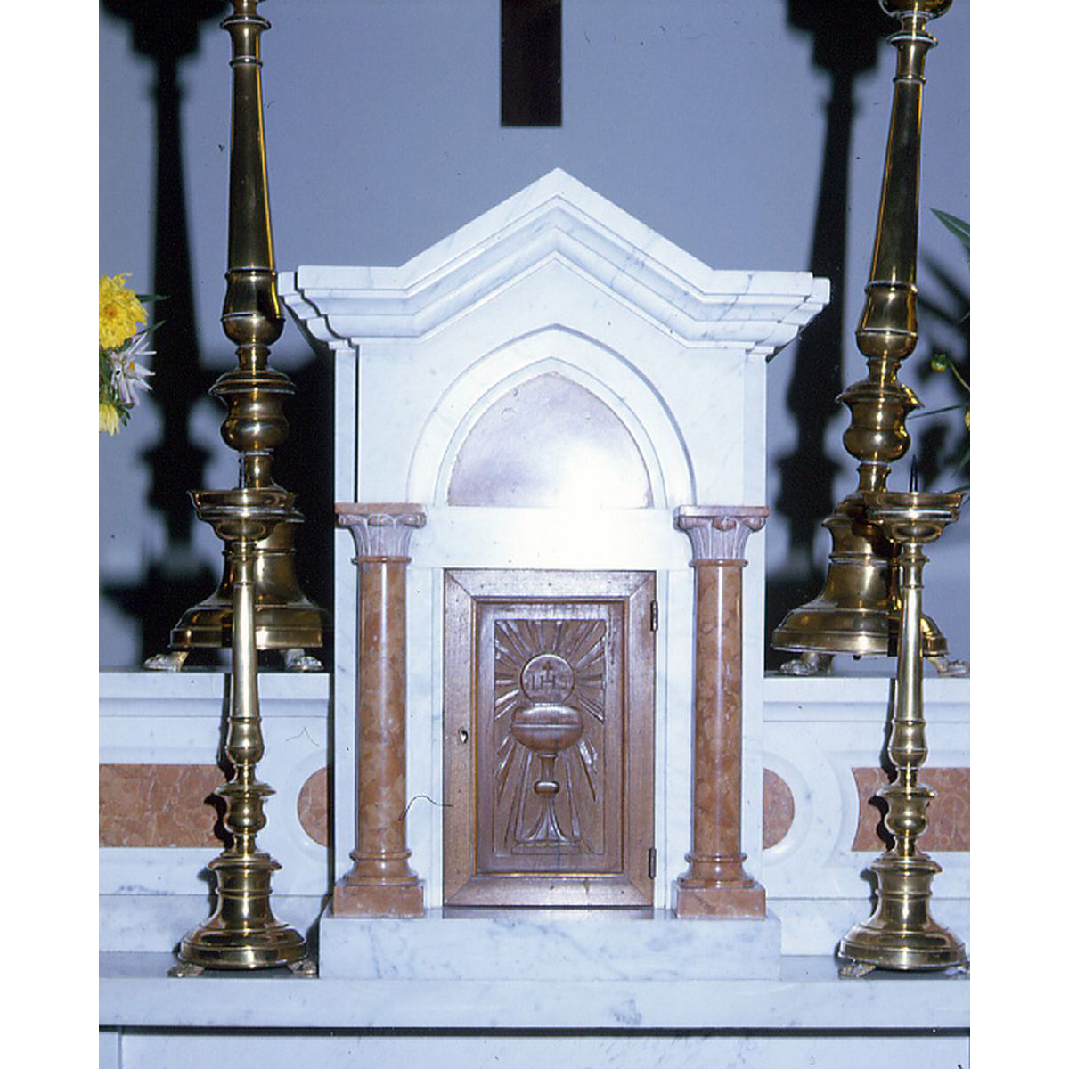 tabernacolo - bottega marchigiana (metà sec. XX)