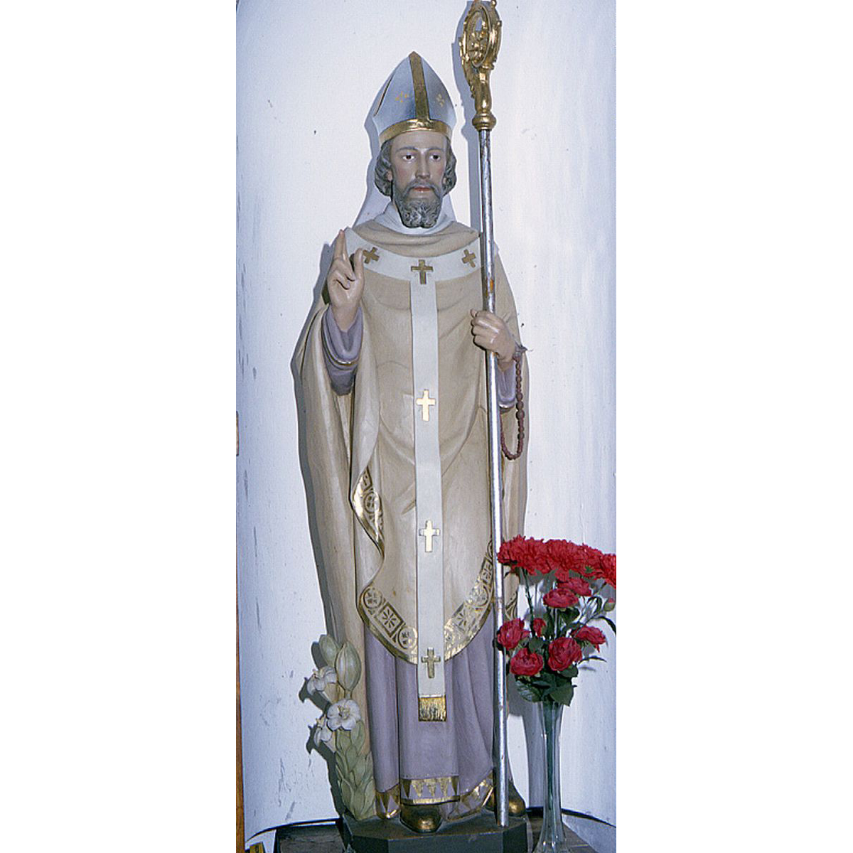 San Donato (statua) - ambito marchigiano (metà sec. XX)