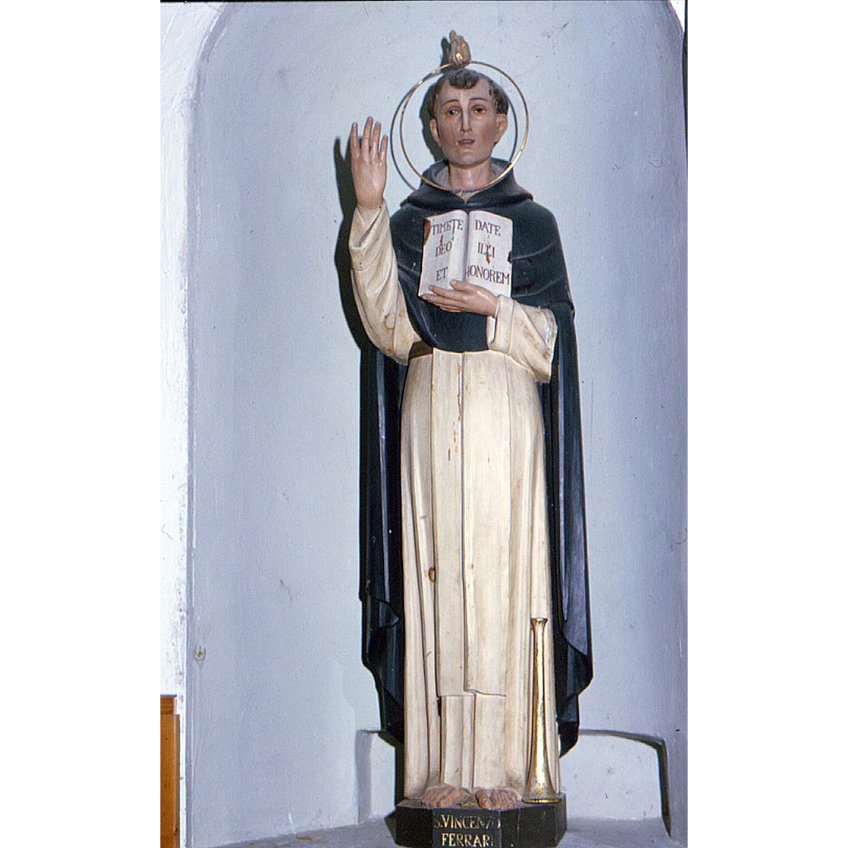 San Vincenzo Ferrer (statua) - ambito marchigiano (metà sec. XX)