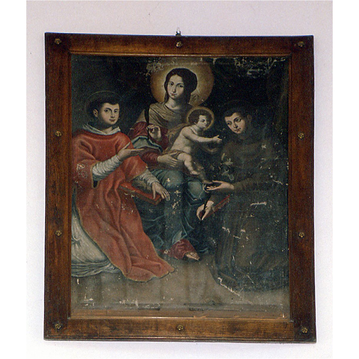 Madonna con Bambino e Santi (dipinto) - ambito marchigiano (fine/inizio secc. XVIII/ XIX)