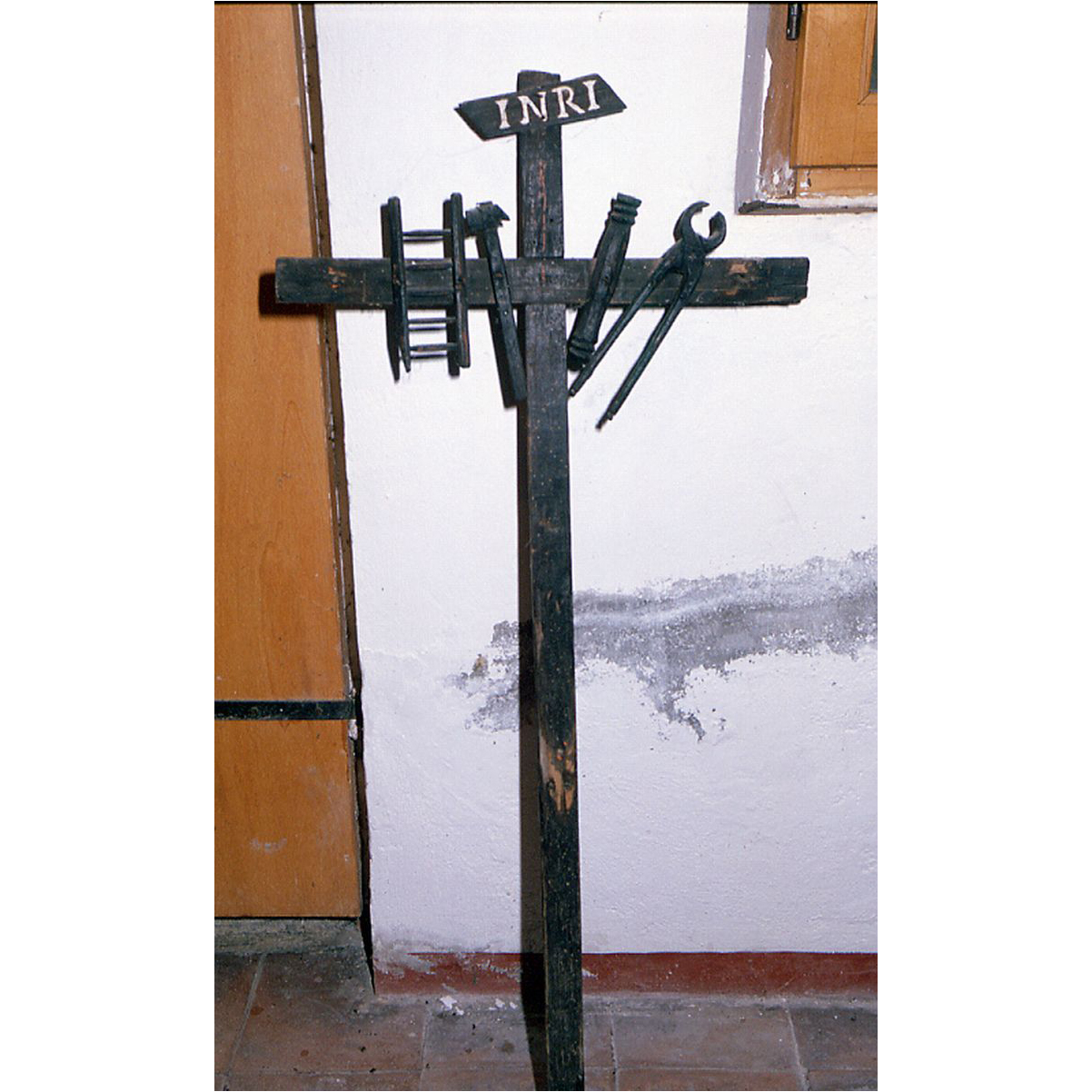 croce processionale - bottega marchigiana (fine/inizio secc. XIX/ XX)