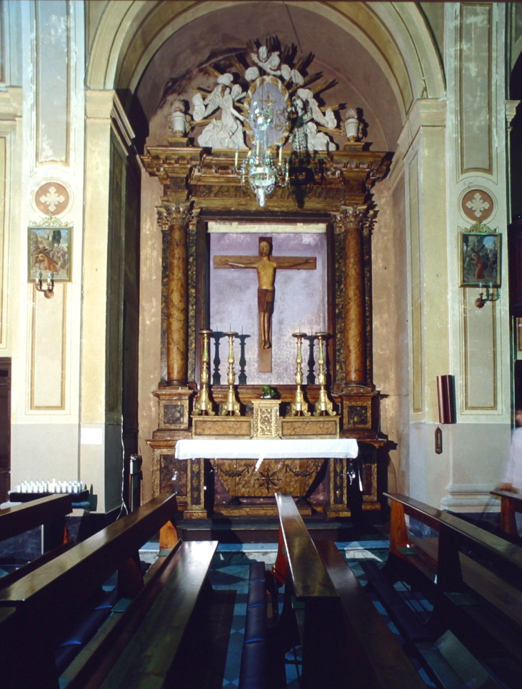 altare, elemento d'insieme - bottega marchigiana (sec. XVIII, sec. XIX)
