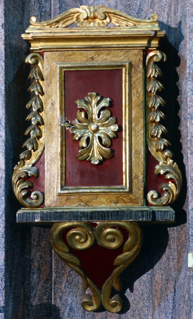 tabernacolo - bottega marchigiana (sec. XVIII, sec. XIX)