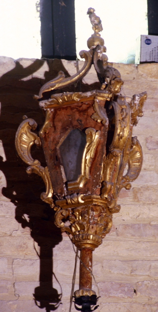 lanterna processionale, coppia - bottega ascolana (fine, inizio sec. XVIII, sec. XIX)
