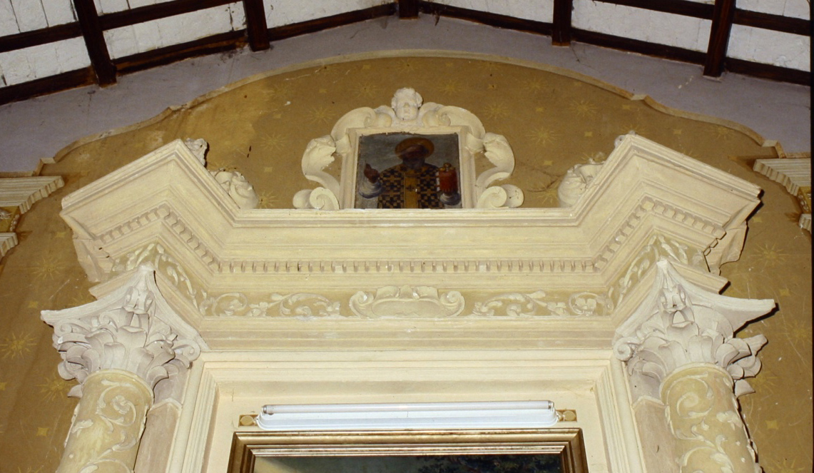 alzata, elemento d'insieme - bottega marchigiana (fine, prima metà sec. XVII, sec. XIX)