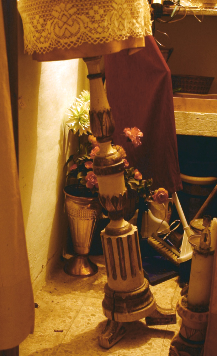 candeliere - bottega ascolana (prima metà sec. XIX)