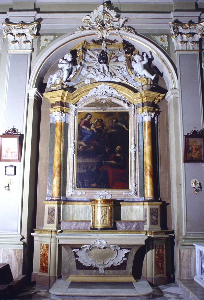altare, elemento d'insieme - bottega marchigiana (seconda metà sec. XVII)