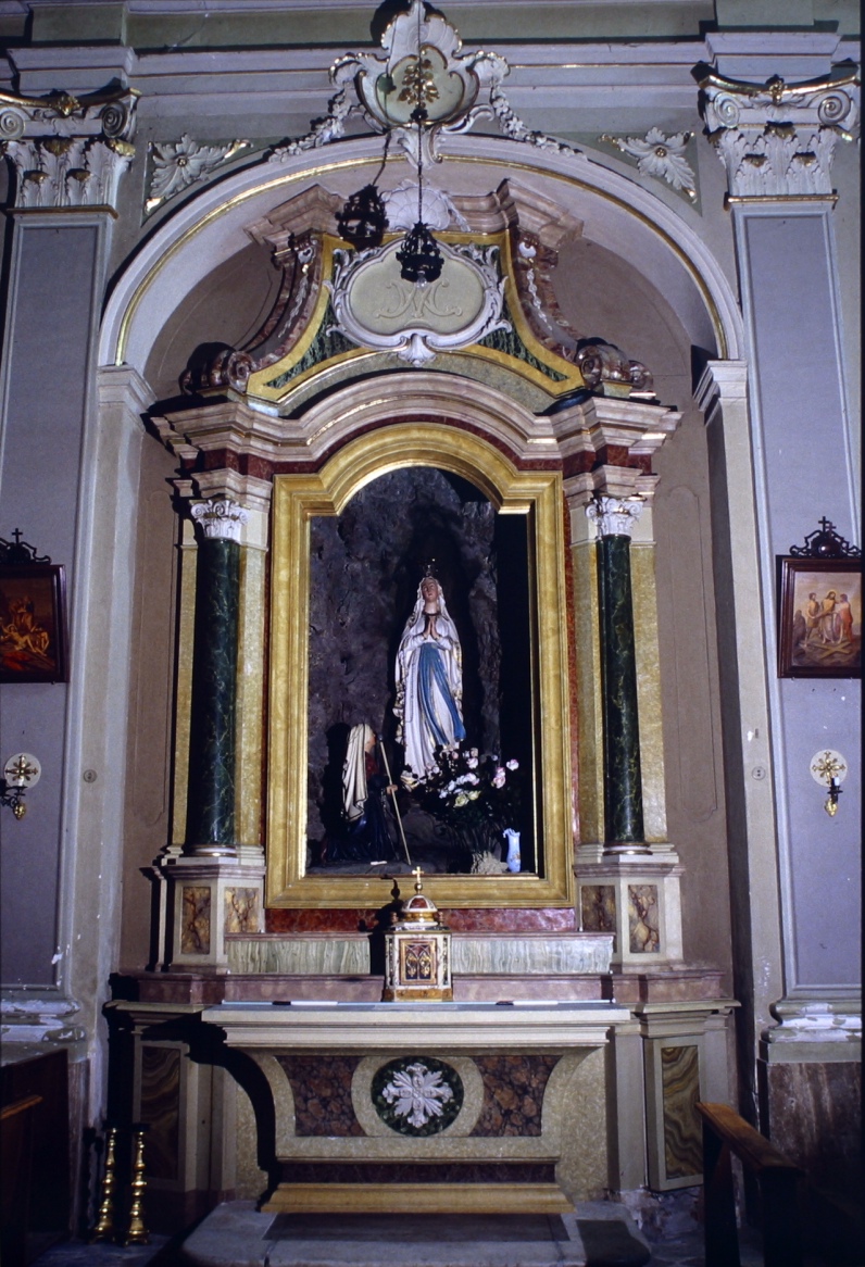 altare, elemento d'insieme - bottega marchigiana (sec. XIX)