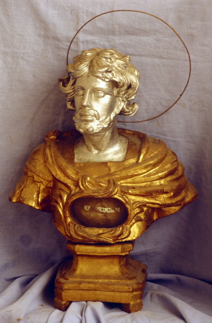 reliquiario, elemento d'insieme di Morelli Giovanni Battista (seconda metà sec. XVIII)