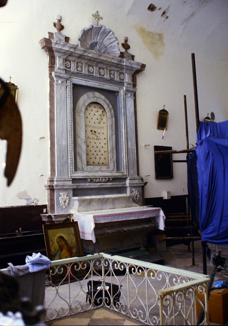 altare - bottega marchigiana (seconda metà sec. XIX)