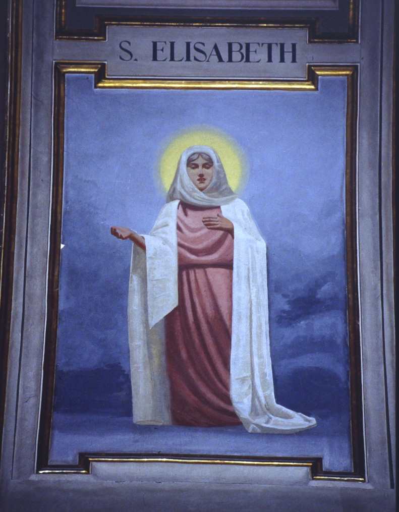 Sant'Elisabetta (dipinto) di Tentoni Attilio (sec. XX)