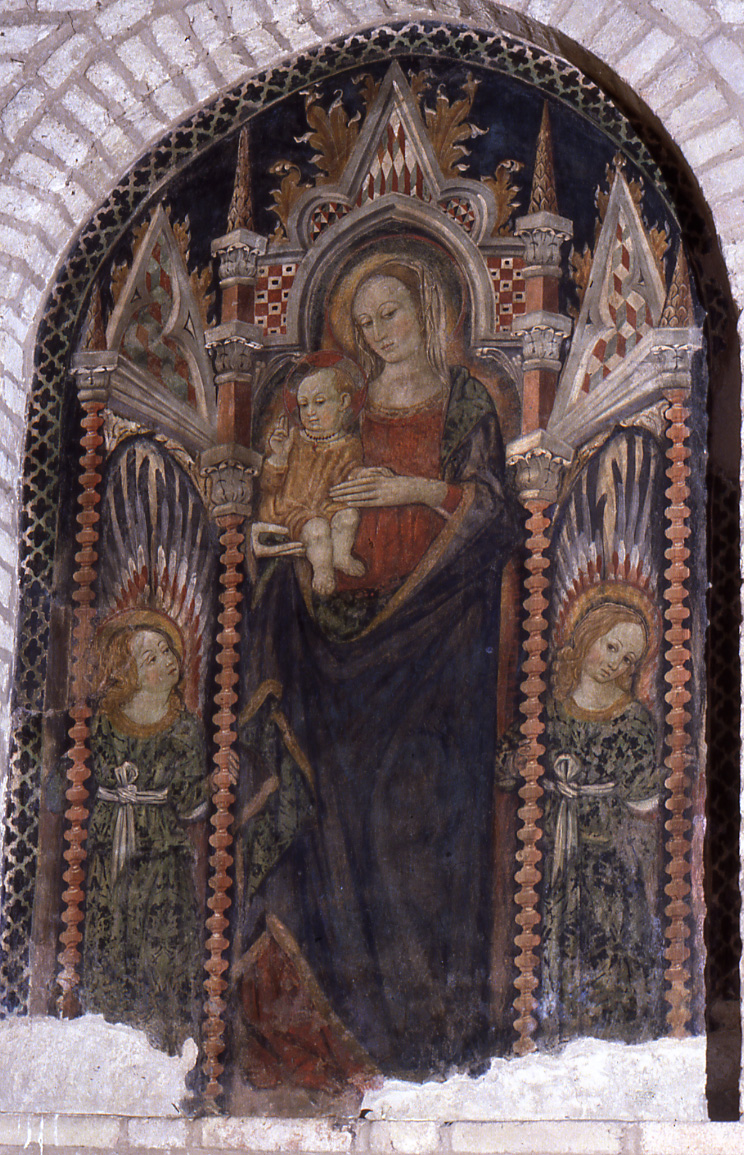 Madonna di Loreto (dipinto) di Filotesio Nicola detto Cola dell'Amatrice (seconda metà sec. XV)